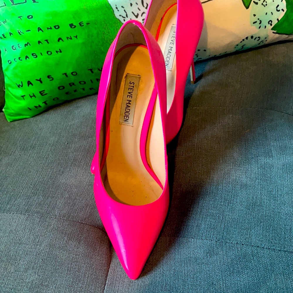 Hit Pink Steve Madden Shoes